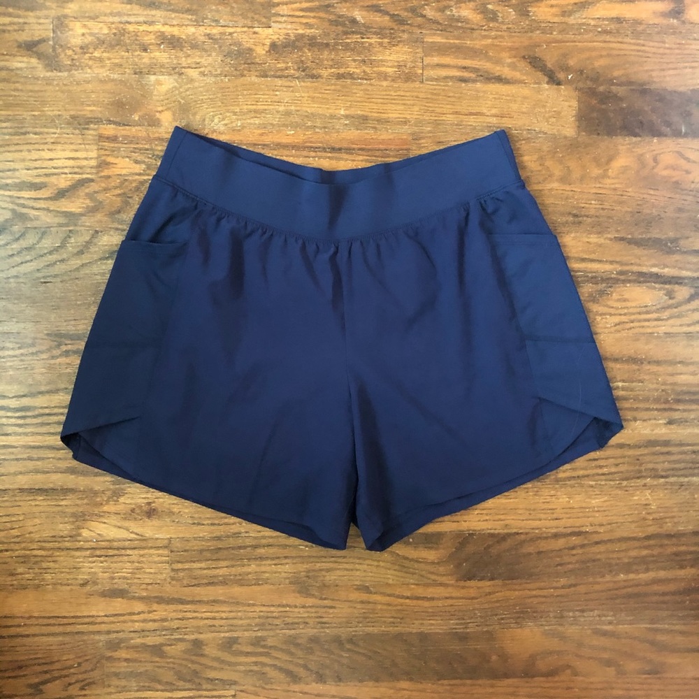 Navy Workout Shorts